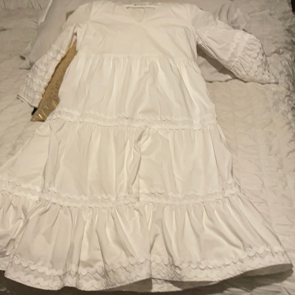 Lisa Marie Fernandez white dress never worn size small
